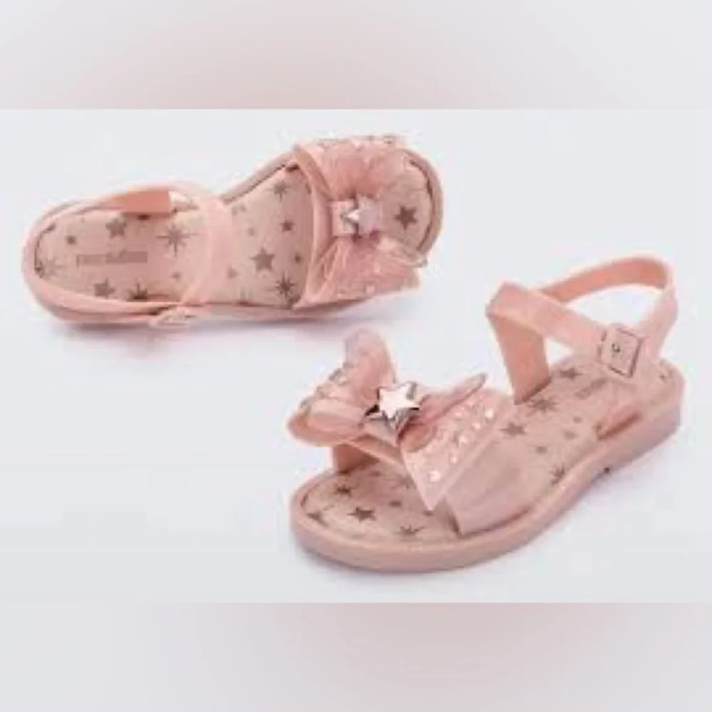 (S4) NW MINI MELISSA Starfish Sea Sandal, baby size 6